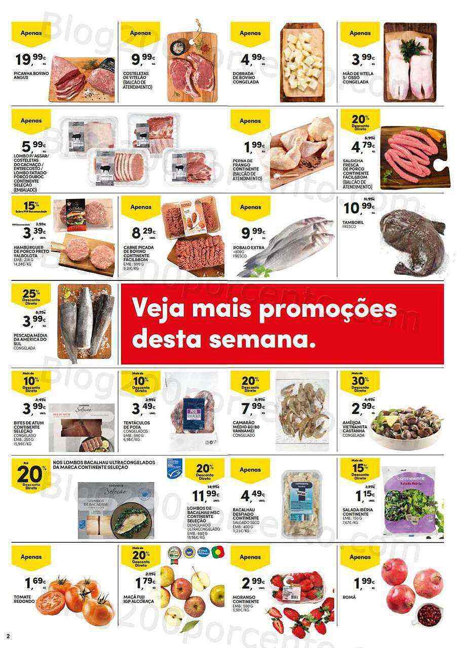 Antevisão Folheto CONTINENTE Promoções Fim de Semana - 20 a 23 janeiro