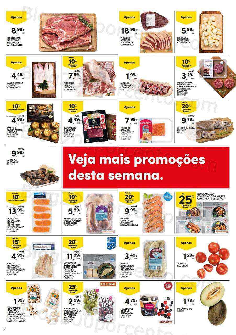 Antevisão Folheto CONTINENTE Promoções Fim de Semana - 10 a 13 fevereiro