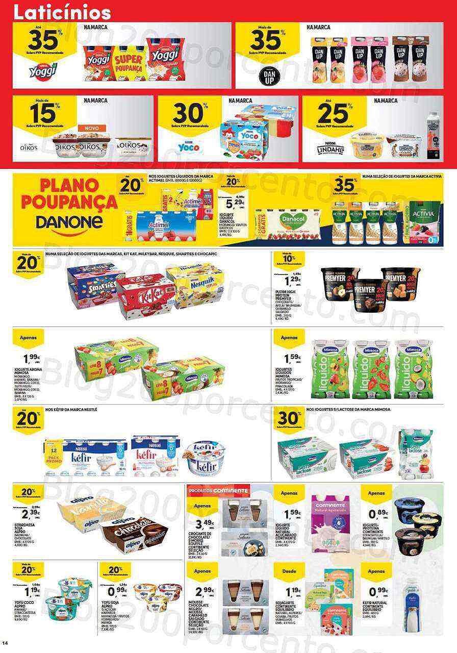 Antevisão Folheto CONTINENTE Promoções de 14 a 20 fevereiro