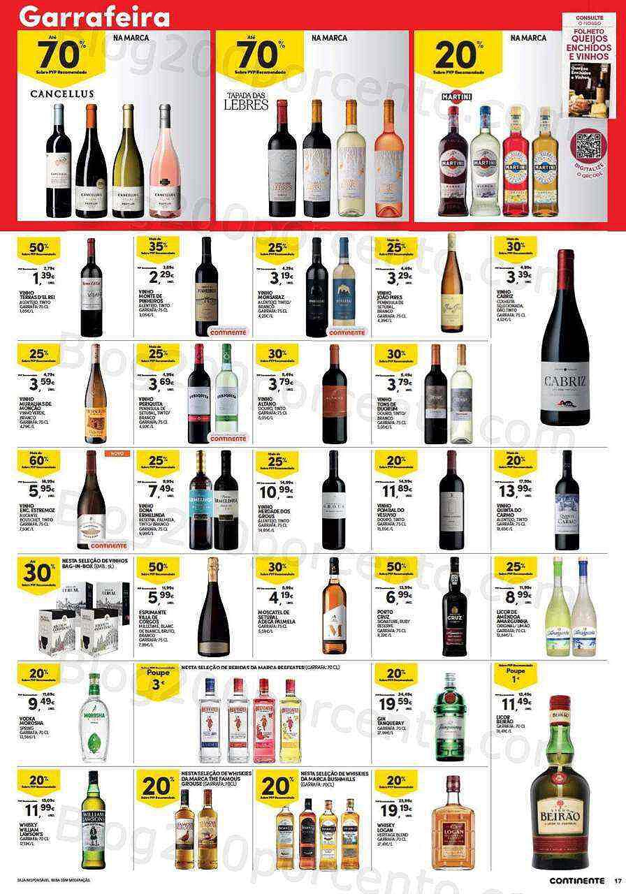 Antevisão Folheto CONTINENTE Promoções de 14 a 20 fevereiro