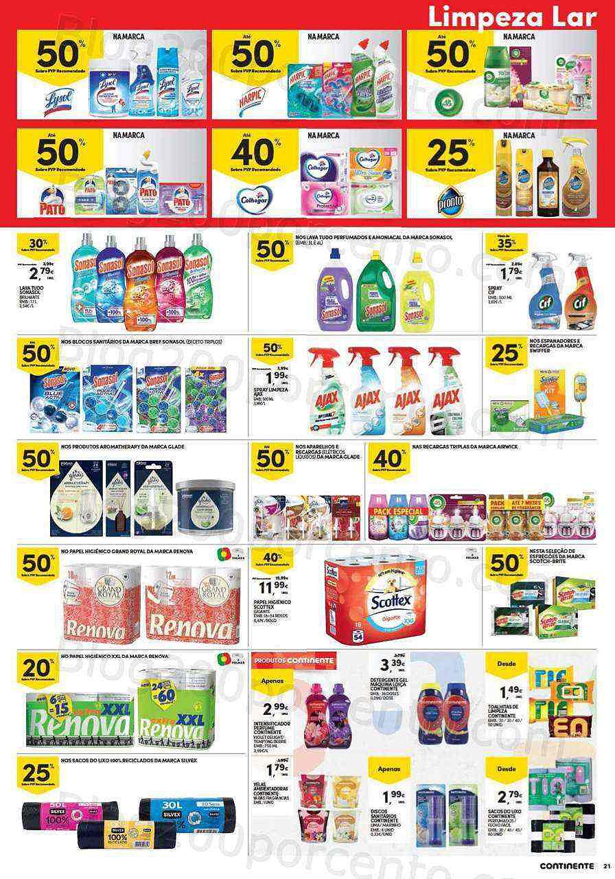 Antevisão Folheto CONTINENTE Promoções de 14 a 20 fevereiro