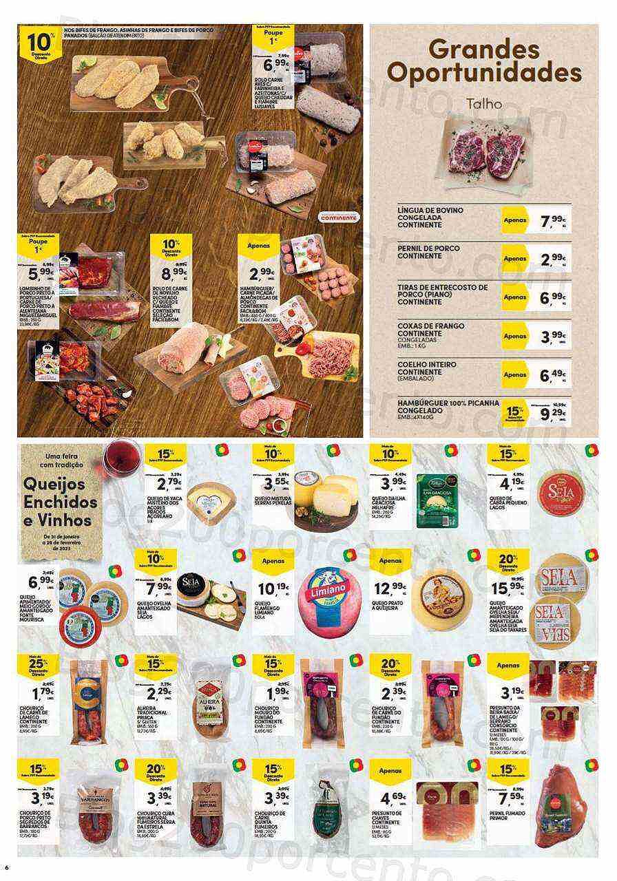 Antevisão Folheto CONTINENTE Promoções de 14 a 20 fevereiro