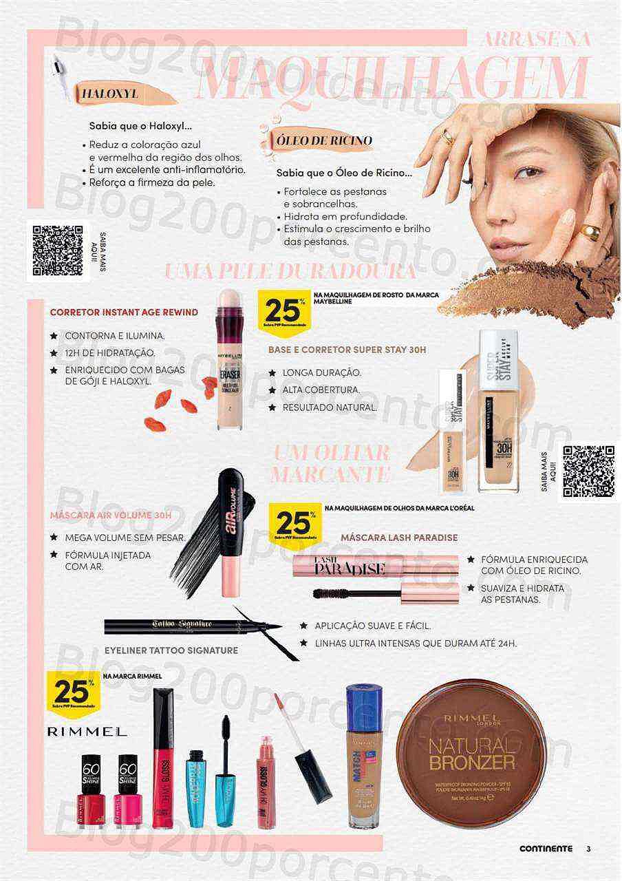 Antevisão Folheto CONTINENTE Beleza Promoções de 17 a 29 janeiro