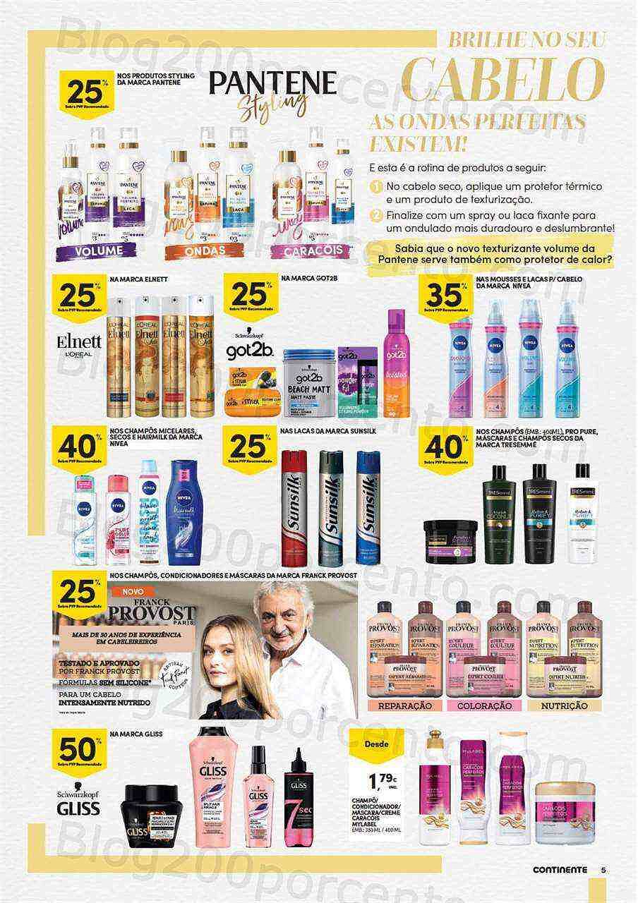 Antevisão Folheto CONTINENTE Beleza Promoções de 17 a 29 janeiro