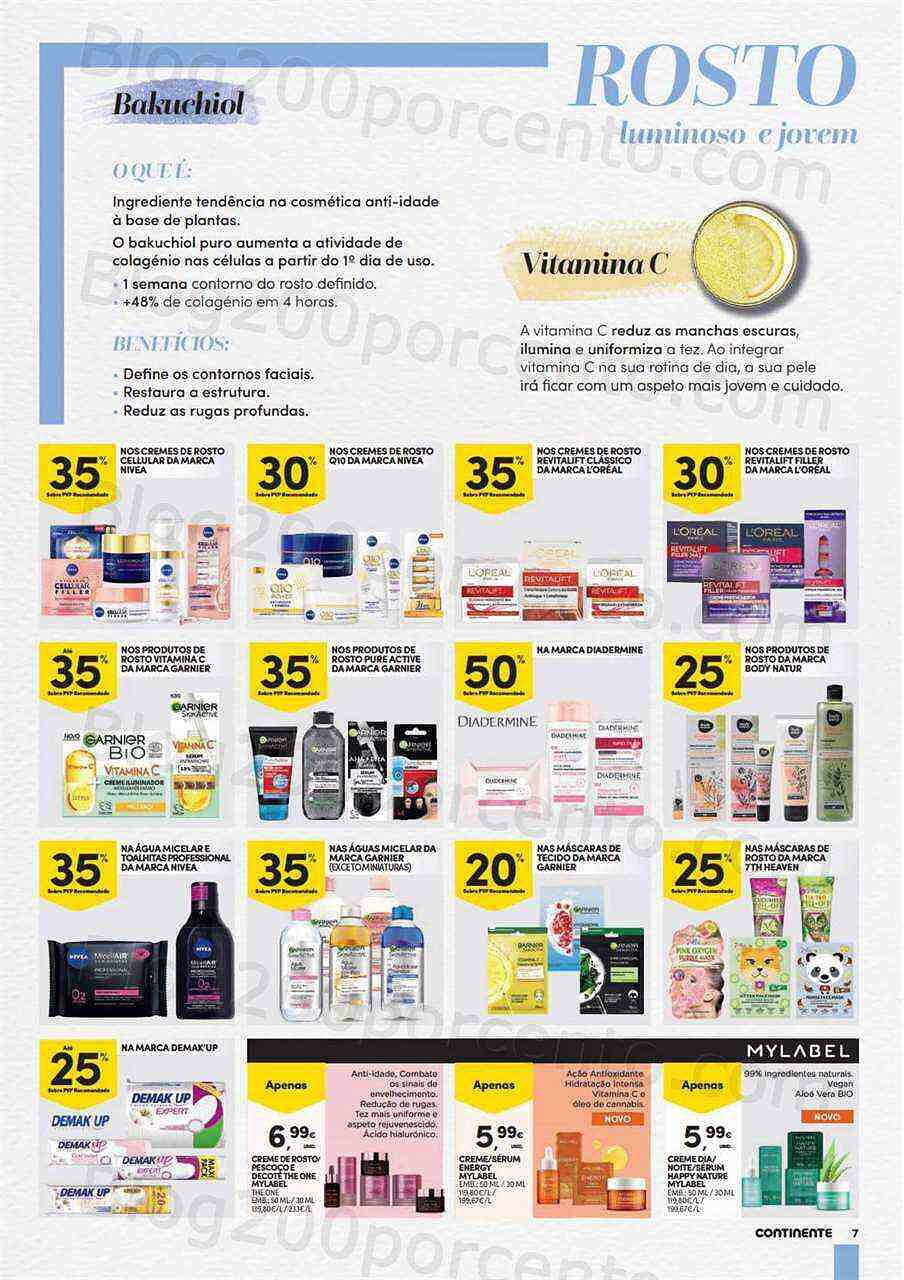 Antevisão Folheto CONTINENTE Beleza Promoções de 17 a 29 janeiro