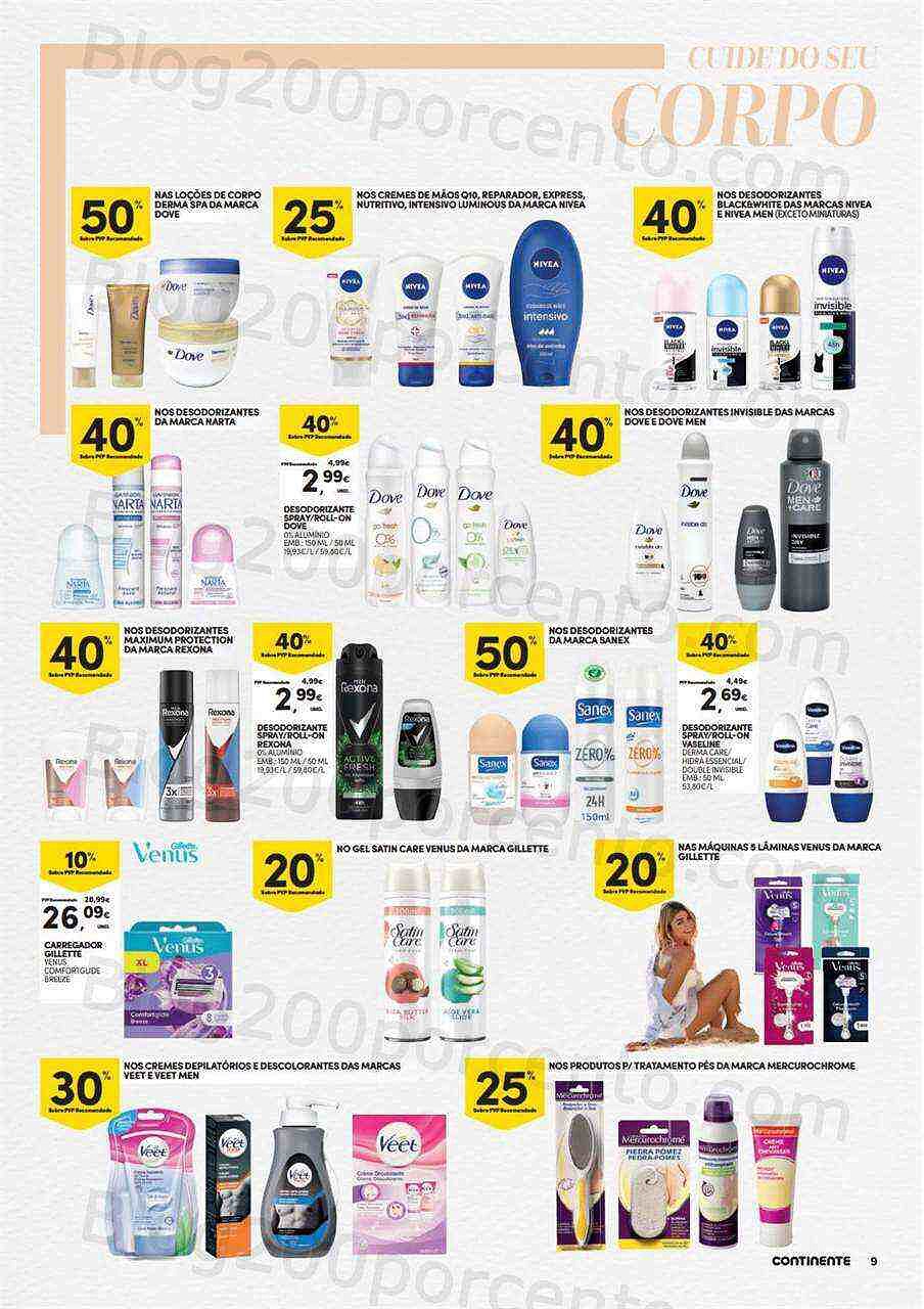 Antevisão Folheto CONTINENTE Beleza Promoções de 17 a 29 janeiro