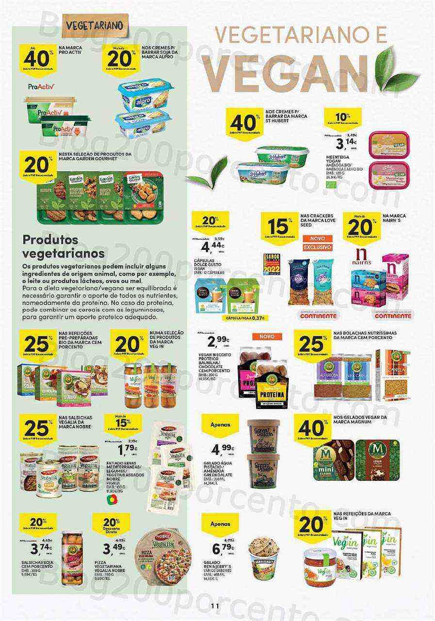 Antevisão Folheto CONTINENTE Vida Saudável Promoções de 17 a 29 janeiro