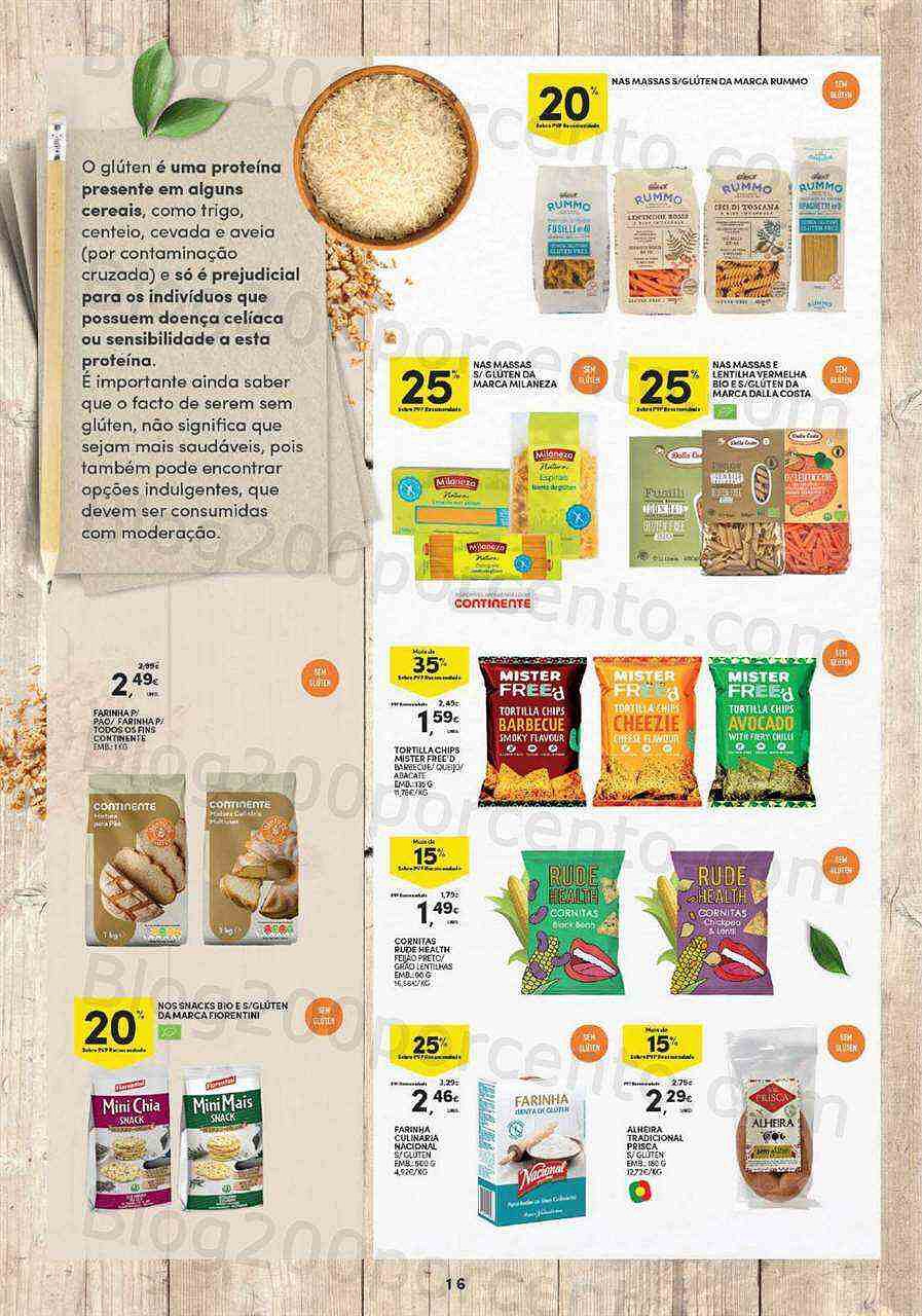 Antevisão Folheto CONTINENTE Vida Saudável Promoções de 17 a 29 janeiro