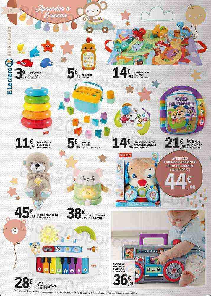 Antevisão Folheto E-LECLERC Especial Bebé Promoções de 10 a 22 janeiro
