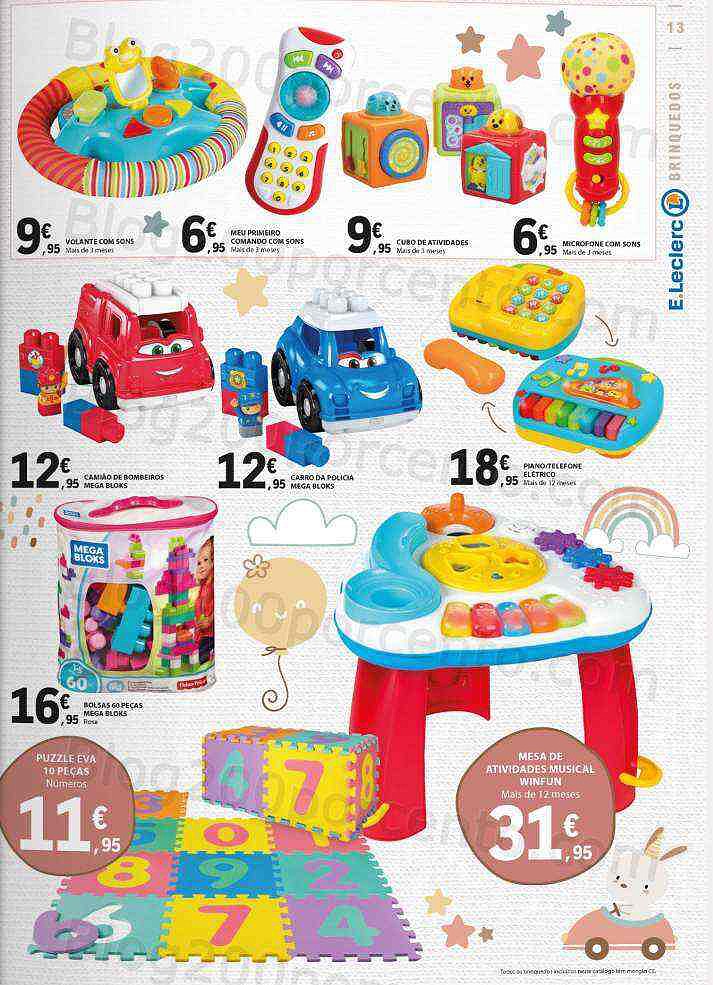 Antevisão Folheto E-LECLERC Especial Bebé Promoções de 10 a 22 janeiro