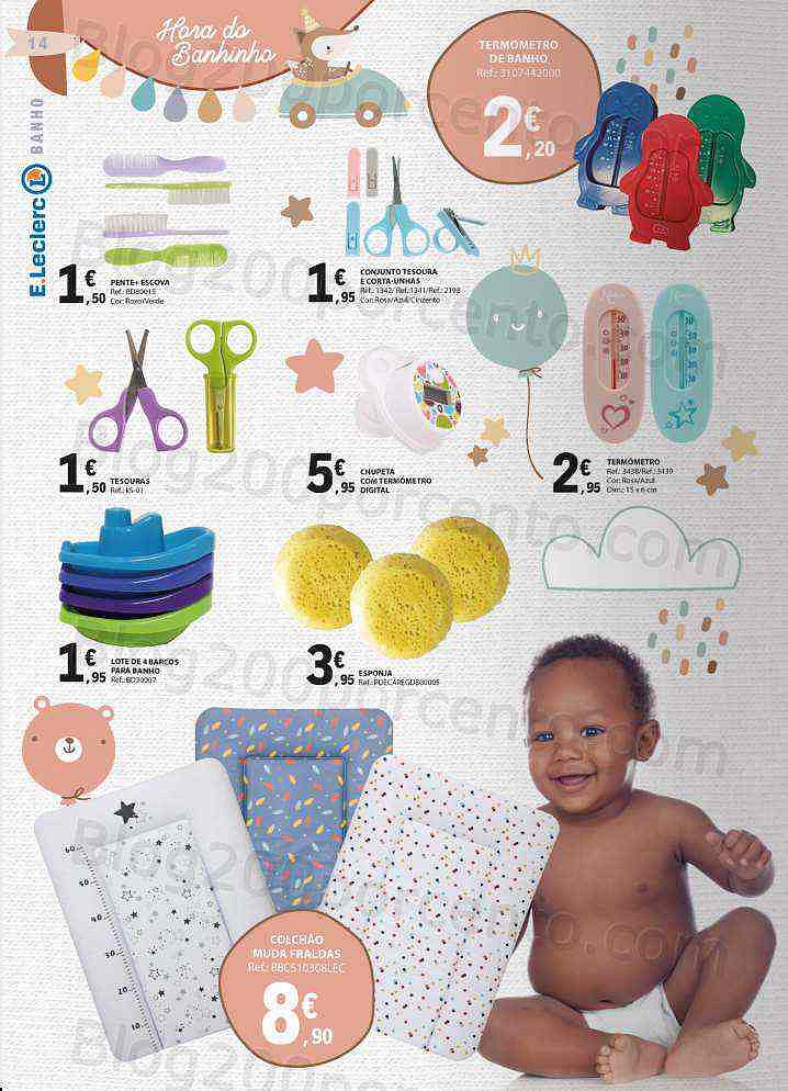 Antevisão Folheto E-LECLERC Especial Bebé Promoções de 10 a 22 janeiro