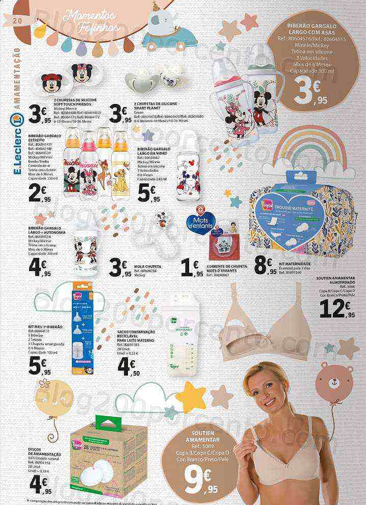 Antevisão Folheto E-LECLERC Especial Bebé Promoções de 10 a 22 janeiro