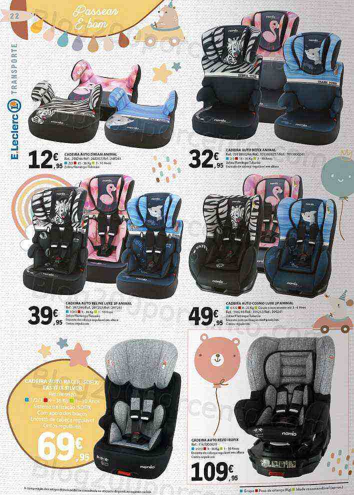 Antevisão Folheto E-LECLERC Especial Bebé Promoções de 10 a 22 janeiro