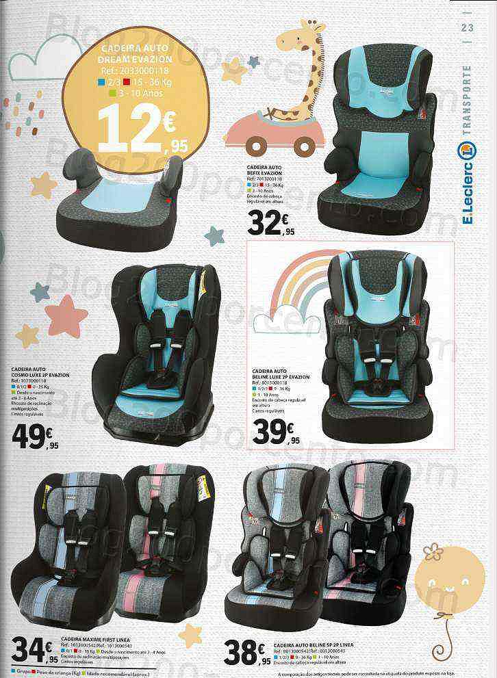 Antevisão Folheto E-LECLERC Especial Bebé Promoções de 10 a 22 janeiro