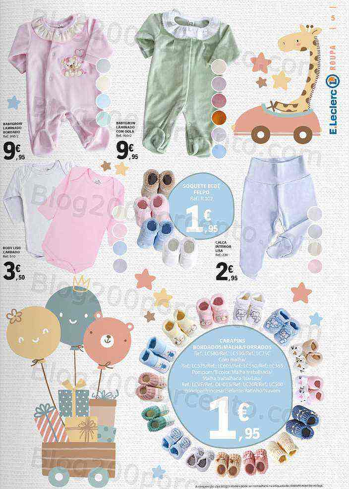 Antevisão Folheto E-LECLERC Especial Bebé Promoções de 10 a 22 janeiro