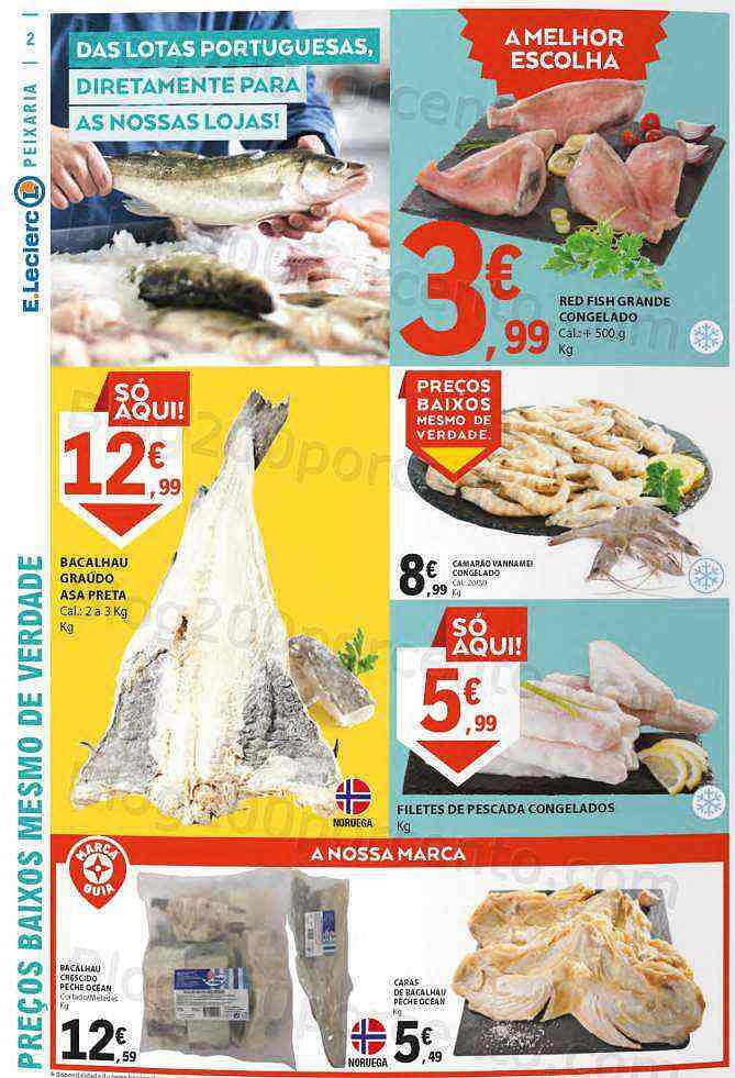 Antevisão Folheto E-LECLERC Promoções de 12 a 18 janeiro