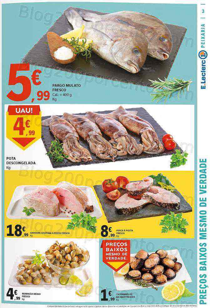 Antevisão Folheto E-LECLERC Promoções de 12 a 18 janeiro