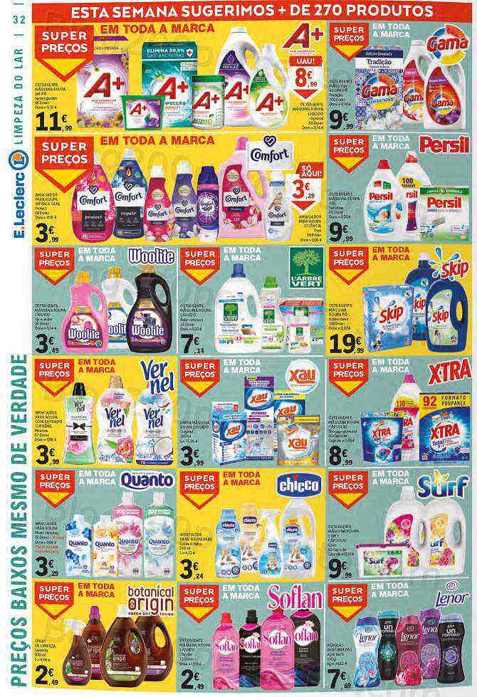 Antevisão Folheto E-LECLERC Promoções de 12 a 18 janeiro