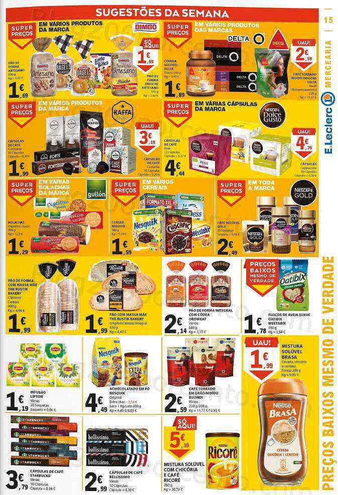 Antevisão Folheto E-LECLERC Promoções de 19 a 25 janeiro