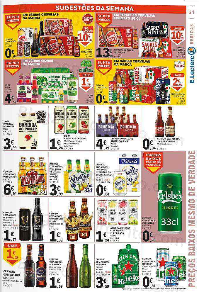 Antevisão Folheto E-LECLERC Promoções de 19 a 25 janeiro