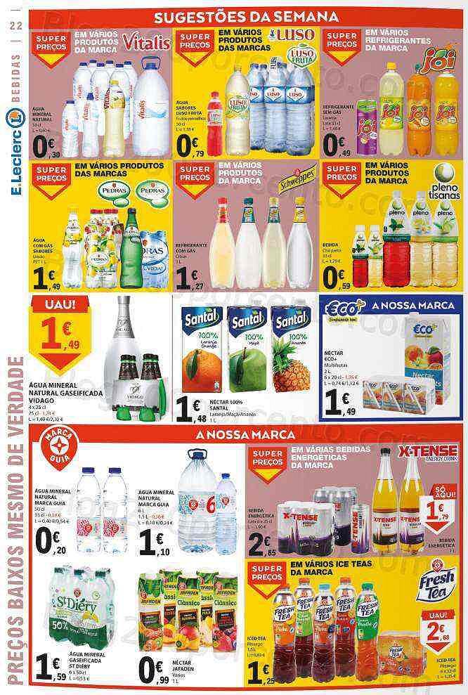 Antevisão Folheto E-LECLERC Promoções de 19 a 25 janeiro