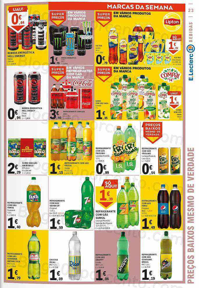 Antevisão Folheto E-LECLERC Promoções de 19 a 25 janeiro