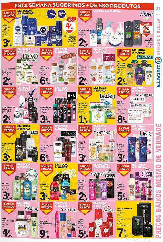 Antevisão Folheto E-LECLERC Promoções de 19 a 25 janeiro