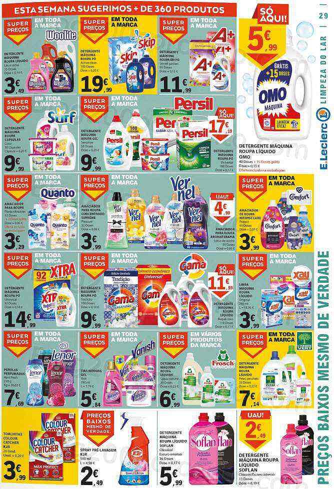 Antevisão Folheto E-LECLERC Promoções de 19 a 25 janeiro