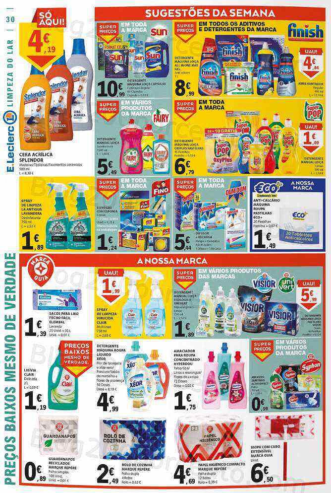 Antevisão Folheto E-LECLERC Promoções de 19 a 25 janeiro