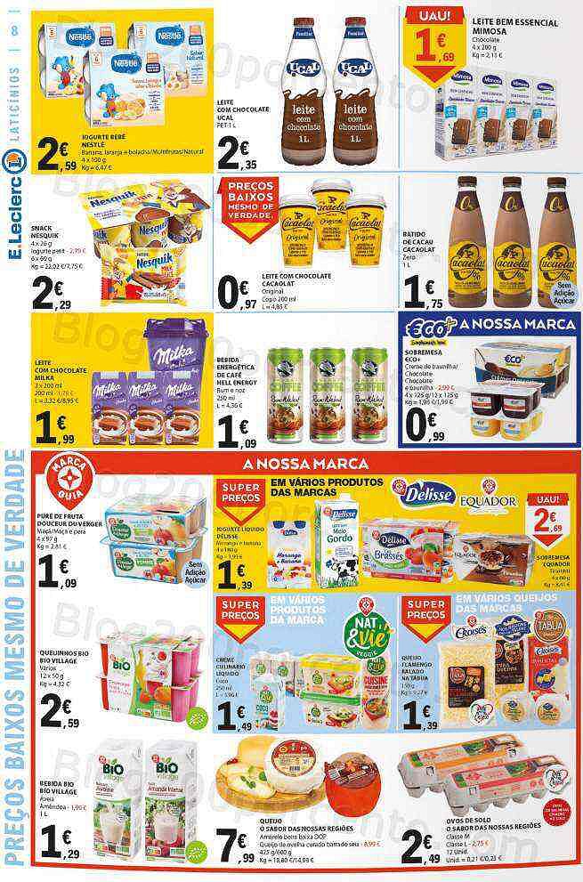 Antevisão Folheto E-LECLERC Promoções de 19 a 25 janeiro