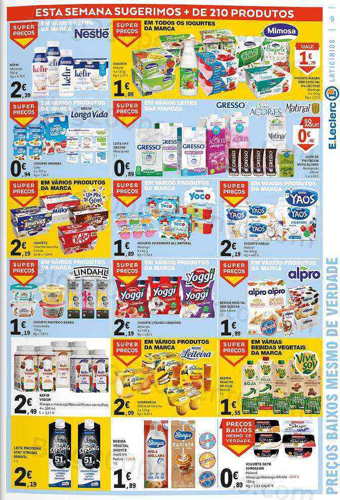 Antevisão Folheto E-LECLERC Promoções de 19 a 25 janeiro