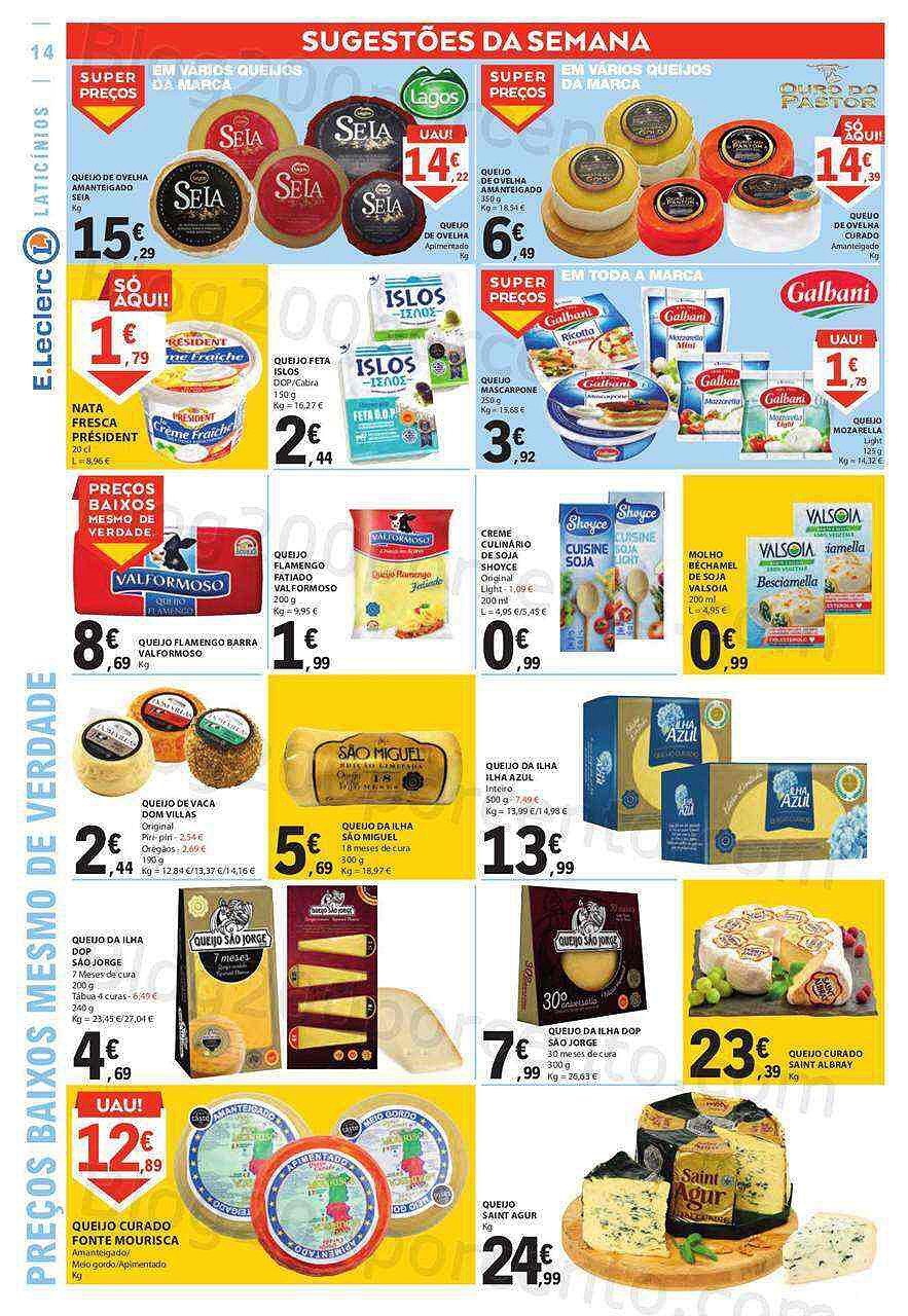 Antevisão Folheto E-LECLERC Promoções de 2 a 8 fevereiro