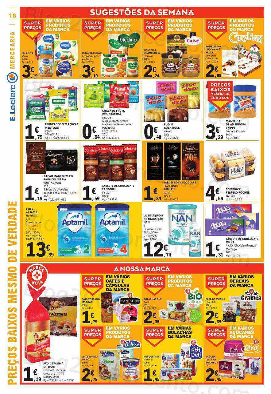 Antevisão Folheto E-LECLERC Promoções de 2 a 8 fevereiro