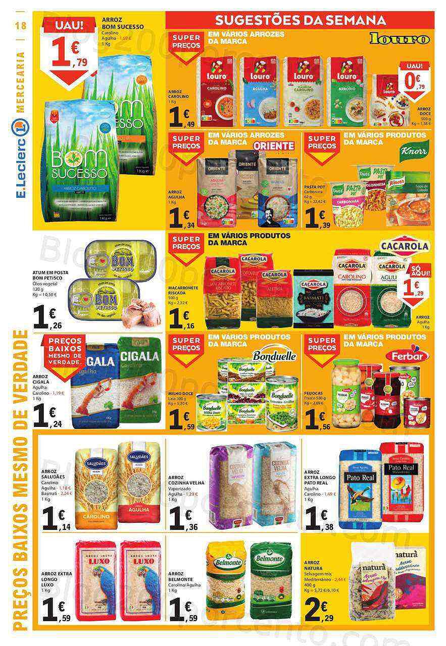 Antevisão Folheto E-LECLERC Promoções de 2 a 8 fevereiro