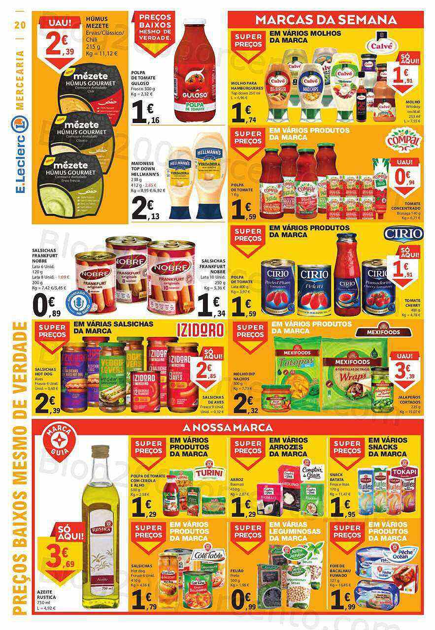 Antevisão Folheto E-LECLERC Promoções de 2 a 8 fevereiro