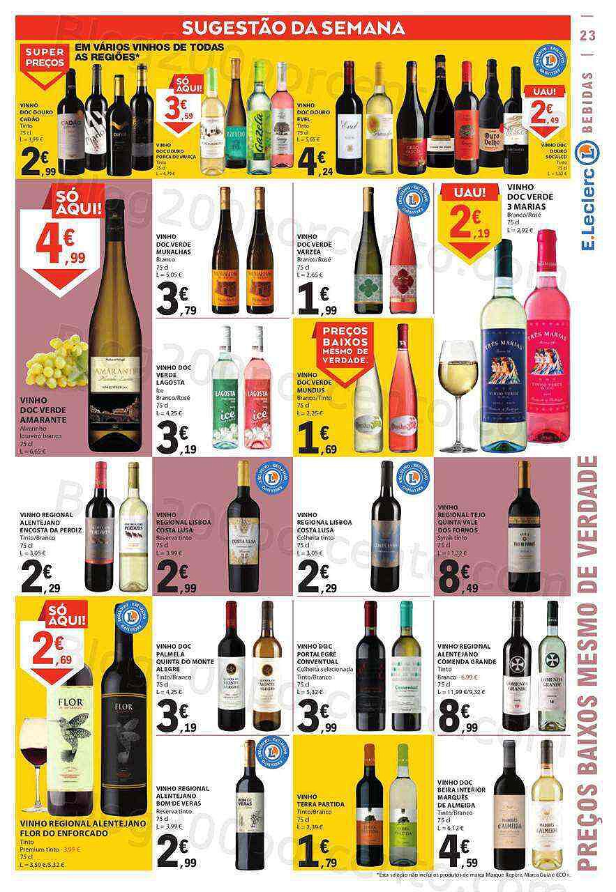 Antevisão Folheto E-LECLERC Promoções de 2 a 8 fevereiro