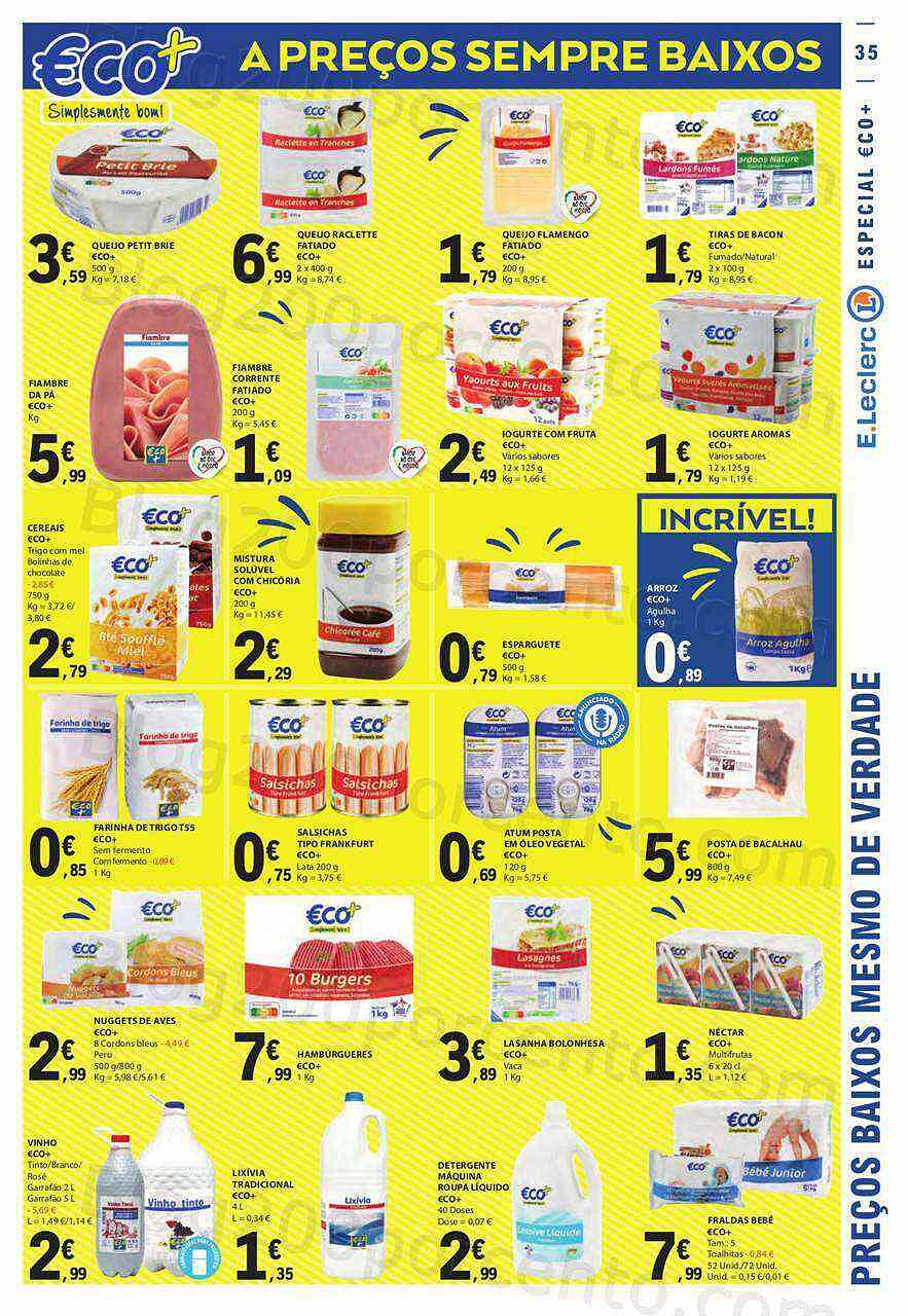 Antevisão Folheto E-LECLERC Promoções de 2 a 8 fevereiro