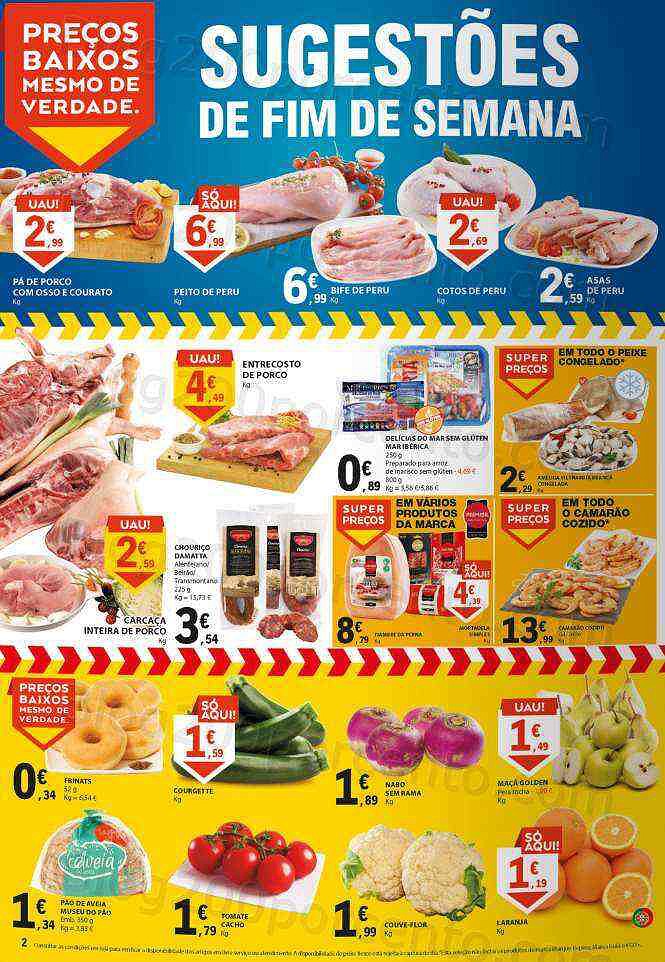 Antevisão Folheto E-LECLERC Promoções Fim de Semana - 13 a 15 janeiro