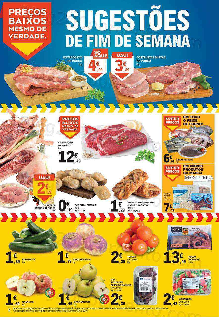 Antevisão Folheto E-LECLERC Promoções Fim de Semana - 3 a 5 fevereiro