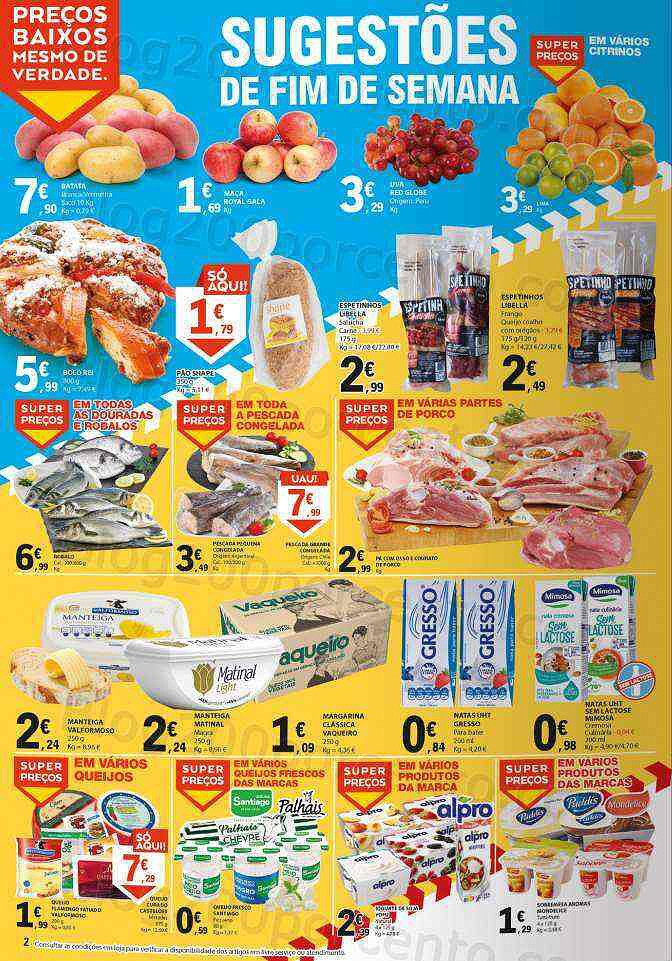 Antevisão Folheto E-LECLERC Promoções Fim de Semana - 6 a 8 janeiro
