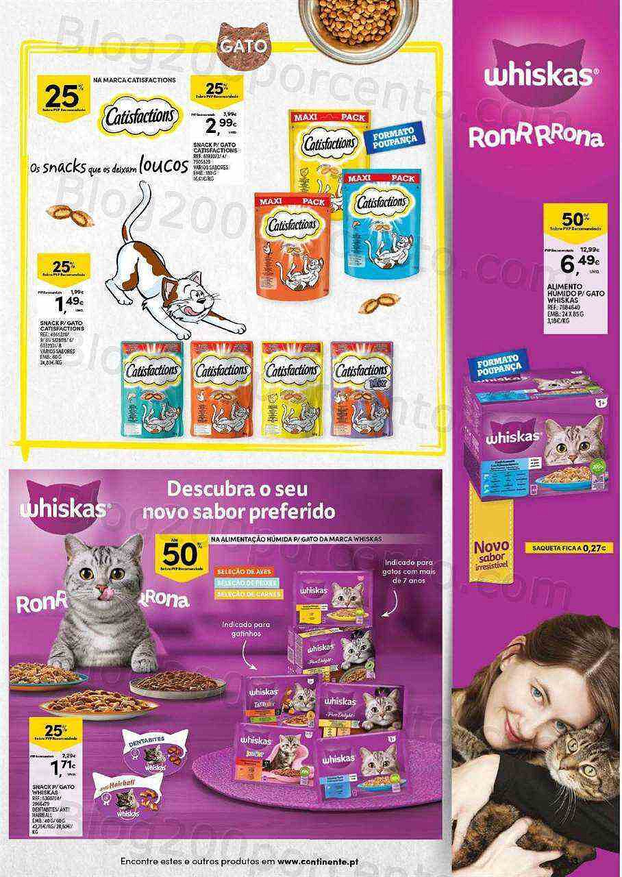 Antevisão Folheto CONTINENTE Feira Alimentação Animal - 31 janeiro a 12 fevereiro