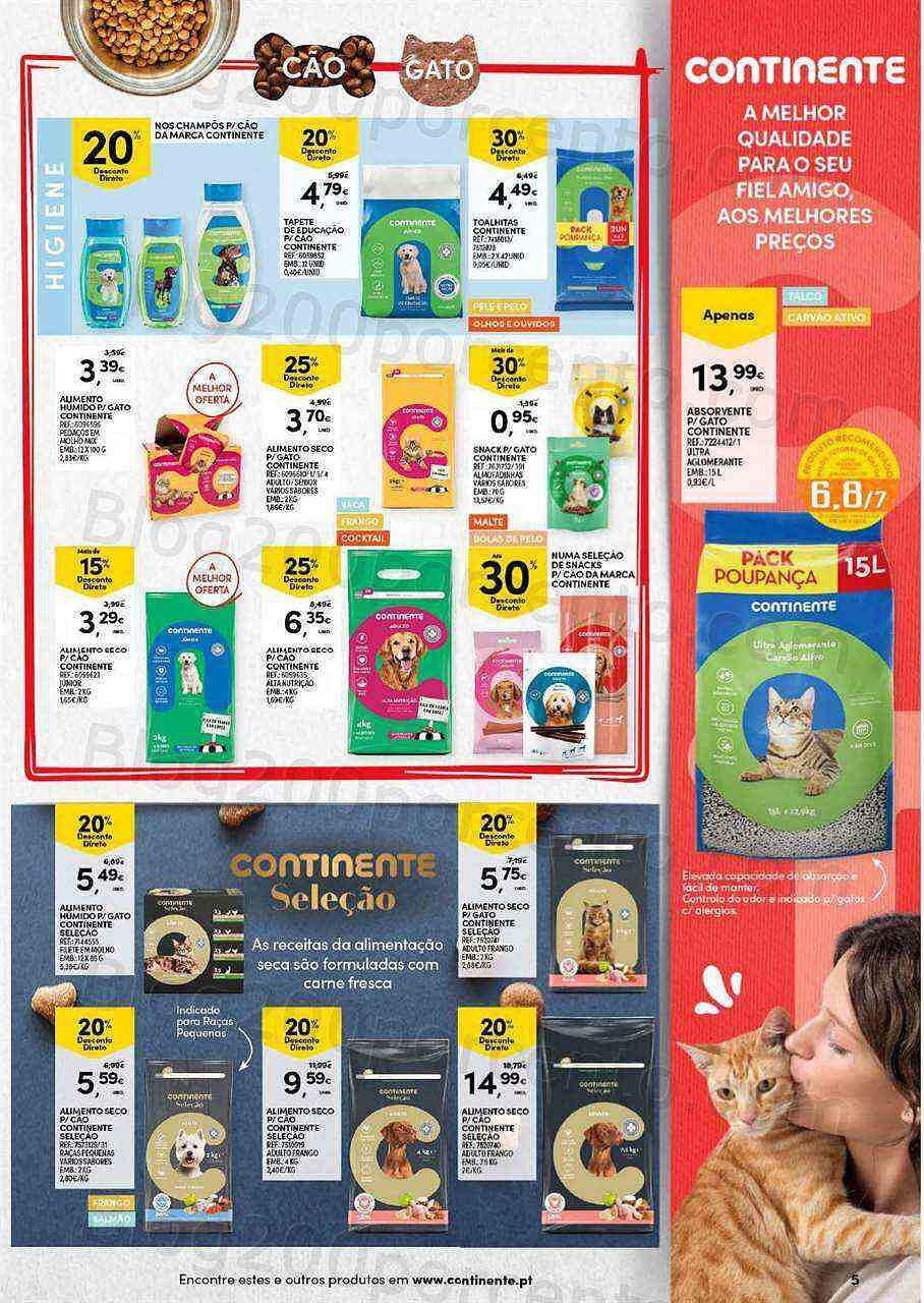 Antevisão Folheto CONTINENTE Feira Alimentação Animal - 31 janeiro a 12 fevereiro