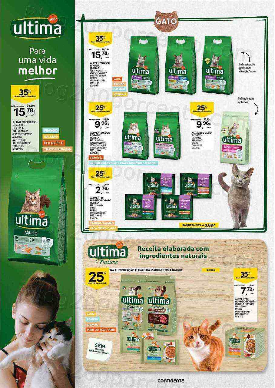 Antevisão Folheto CONTINENTE Feira Alimentação Animal - 31 janeiro a 12 fevereiro