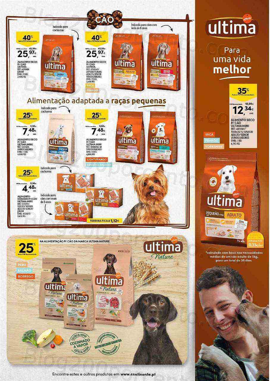 Antevisão Folheto CONTINENTE Feira Alimentação Animal - 31 janeiro a 12 fevereiro