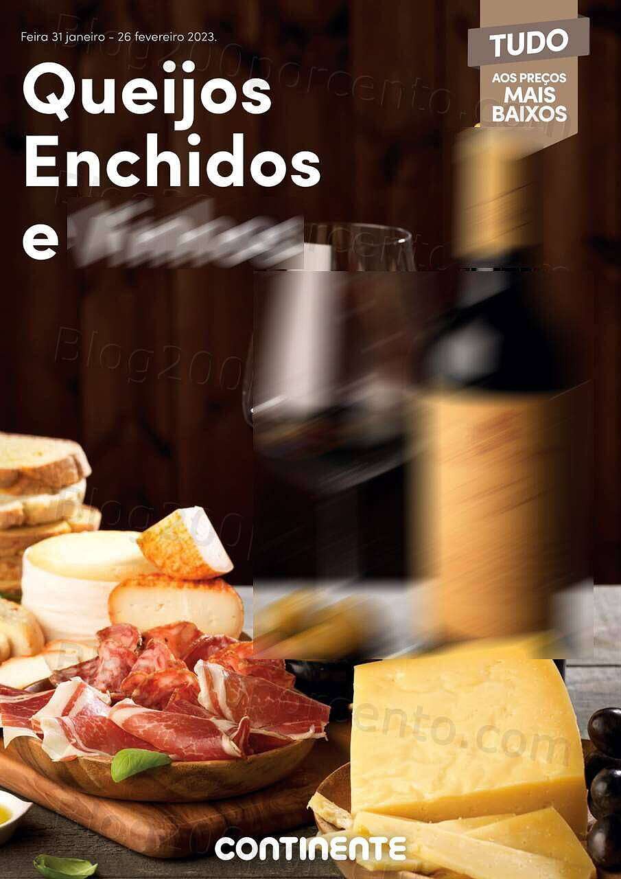 Antevisão Folheto CONTINENTE Feira QEV Promoções de 31 janeiro a 26 fevereiro