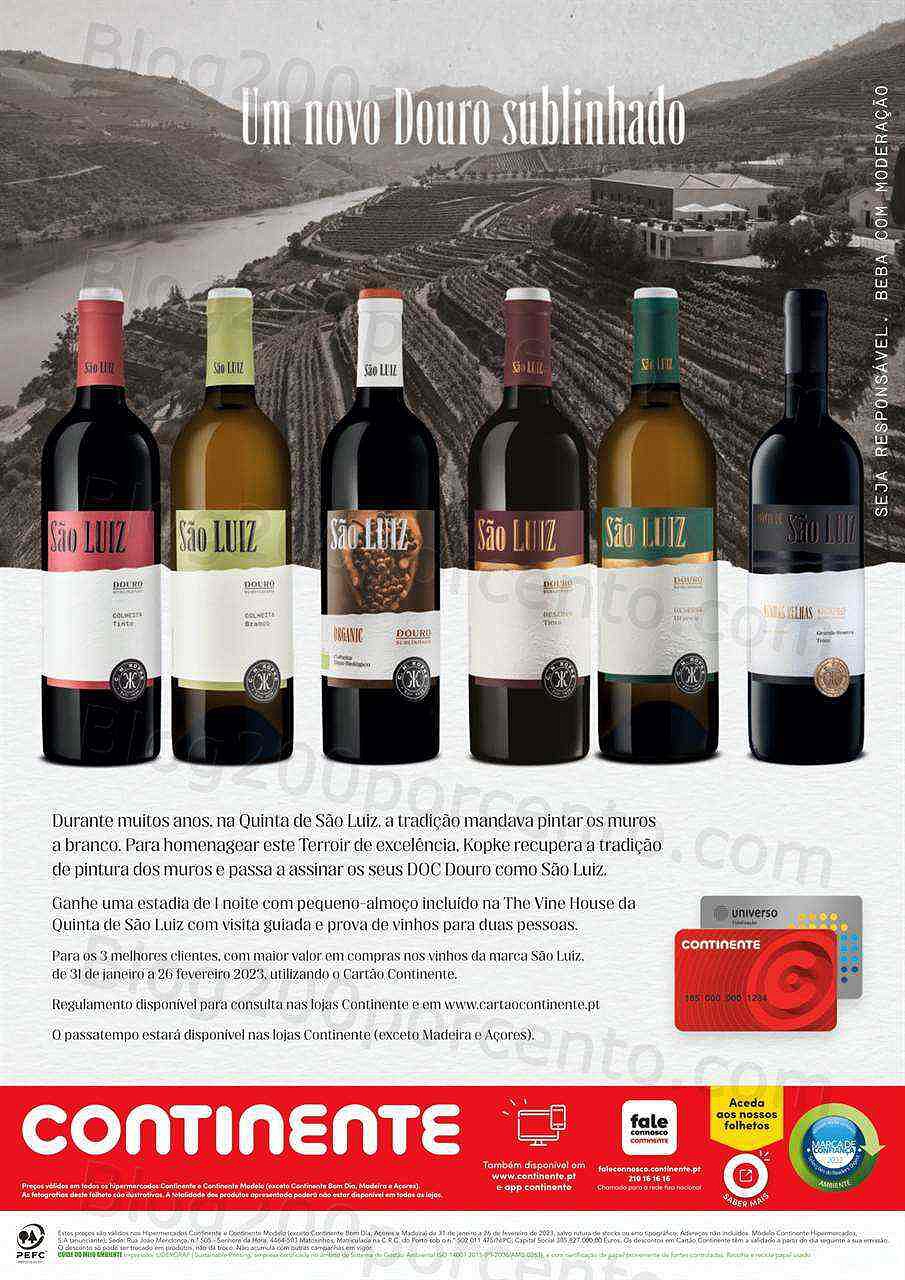 Antevisão Folheto CONTINENTE Feira QEV Promoções de 31 janeiro a 26 fevereiro