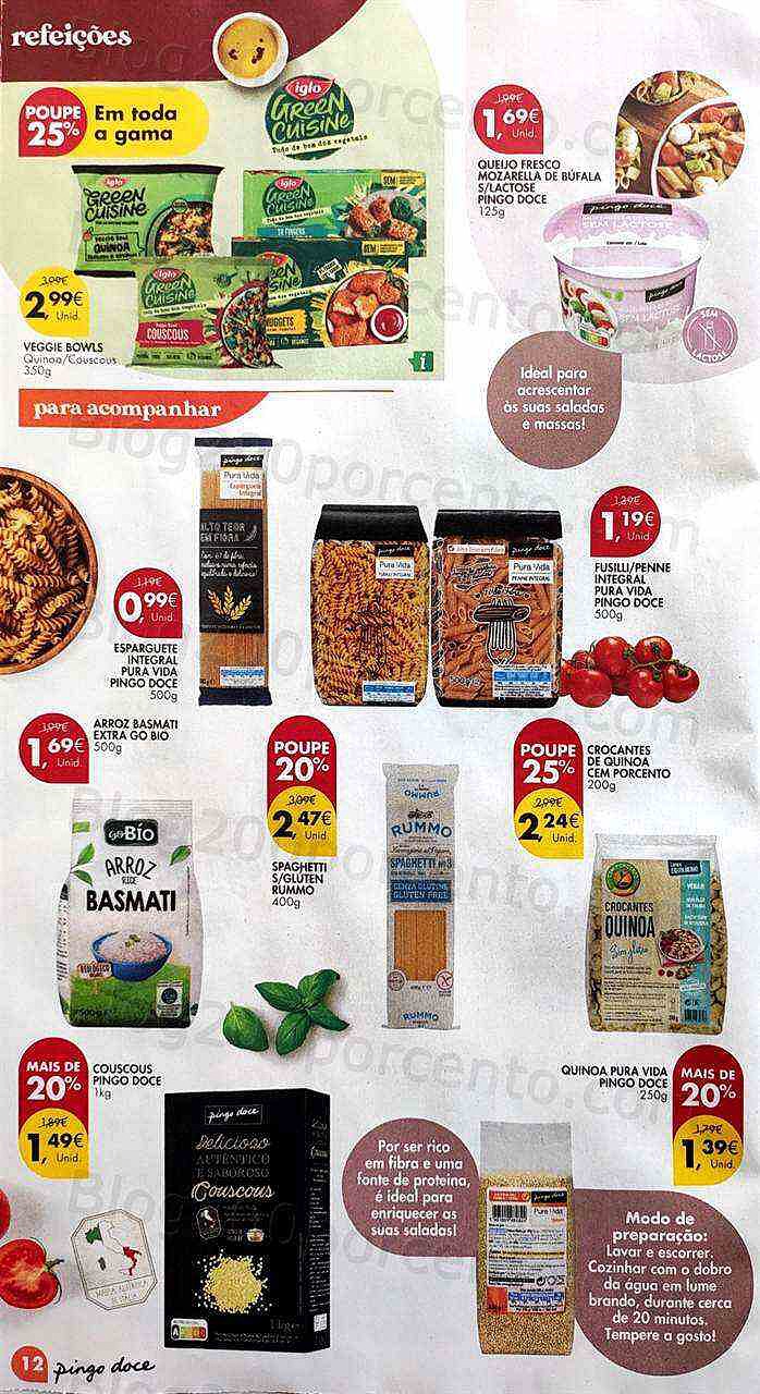 Antevisão Folheto PINGO DOCE Extra Escolhas Equilibradas Promoções de 14 a 27 fevereiro