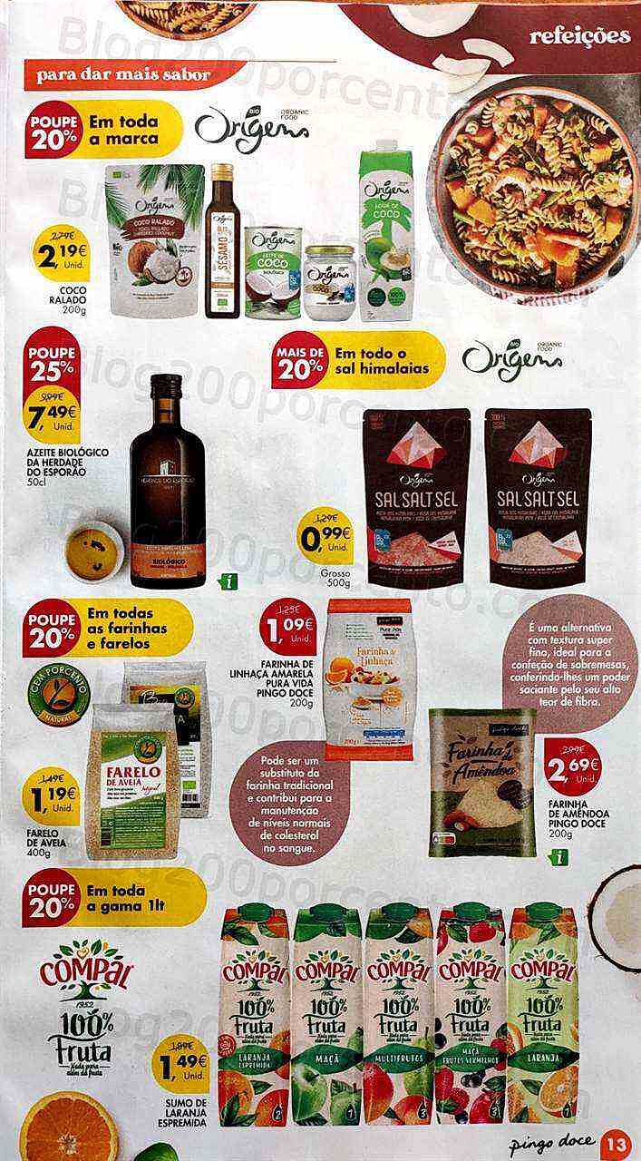 Antevisão Folheto PINGO DOCE Extra Escolhas Equilibradas Promoções de 14 a 27 fevereiro