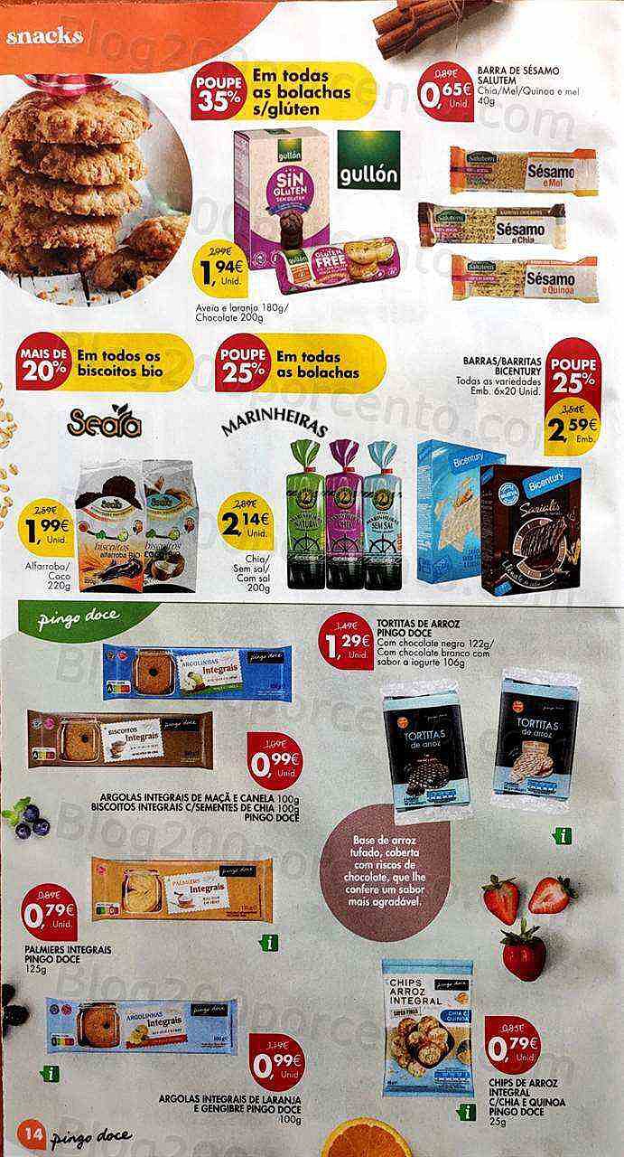 Antevisão Folheto PINGO DOCE Extra Escolhas Equilibradas Promoções de 14 a 27 fevereiro