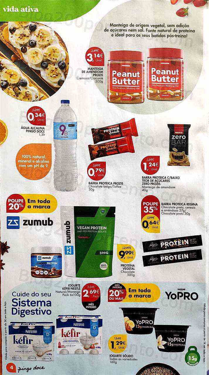 Antevisão Folheto PINGO DOCE Extra Escolhas Equilibradas Promoções de 14 a 27 fevereiro